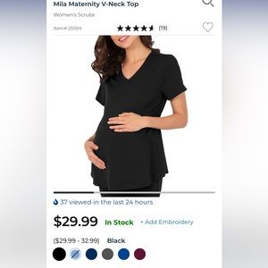 Healing Hands Maternity Scrubs